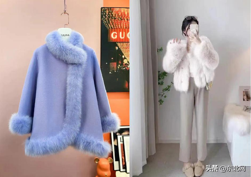 东北貂皮大衣 时尚貂皮 温暖速递_獭兔中长款大衣的价钱