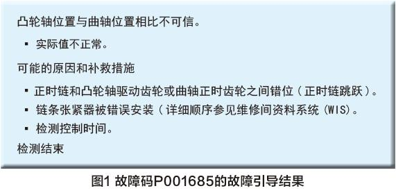 奔驰维修技术_奔驰E200发动机启动时间长 故障码P001685 P119012 进气凸轮轴正时位移