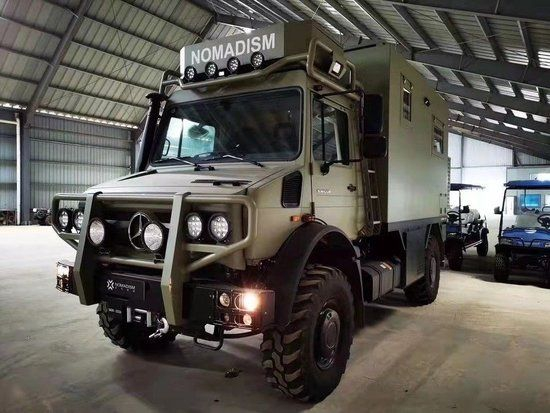 奔驰乌尼莫克越野房车配置_奔驰122房车报价及图片_进口奔驰乌尼莫克U4023房车