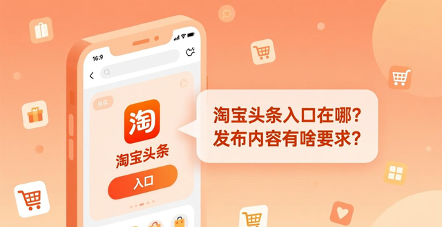 淘宝头条怎么发布