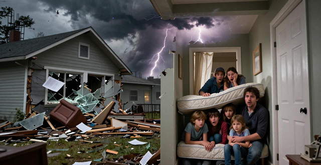 新闻报道美国龙卷风