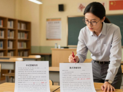 高中英语让英语思维成习惯：中式和英式写英文作文及其对比评析》