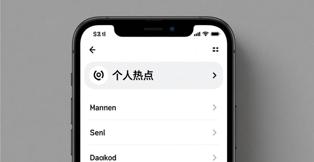 手机wlan热点共享