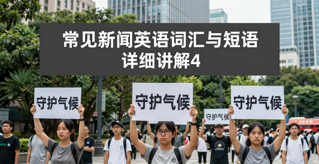 一篇英语新闻报道