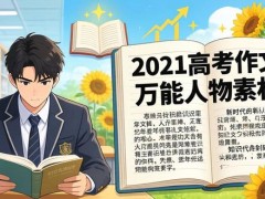 2021高考语文 高考作文万能人物素材(1)
