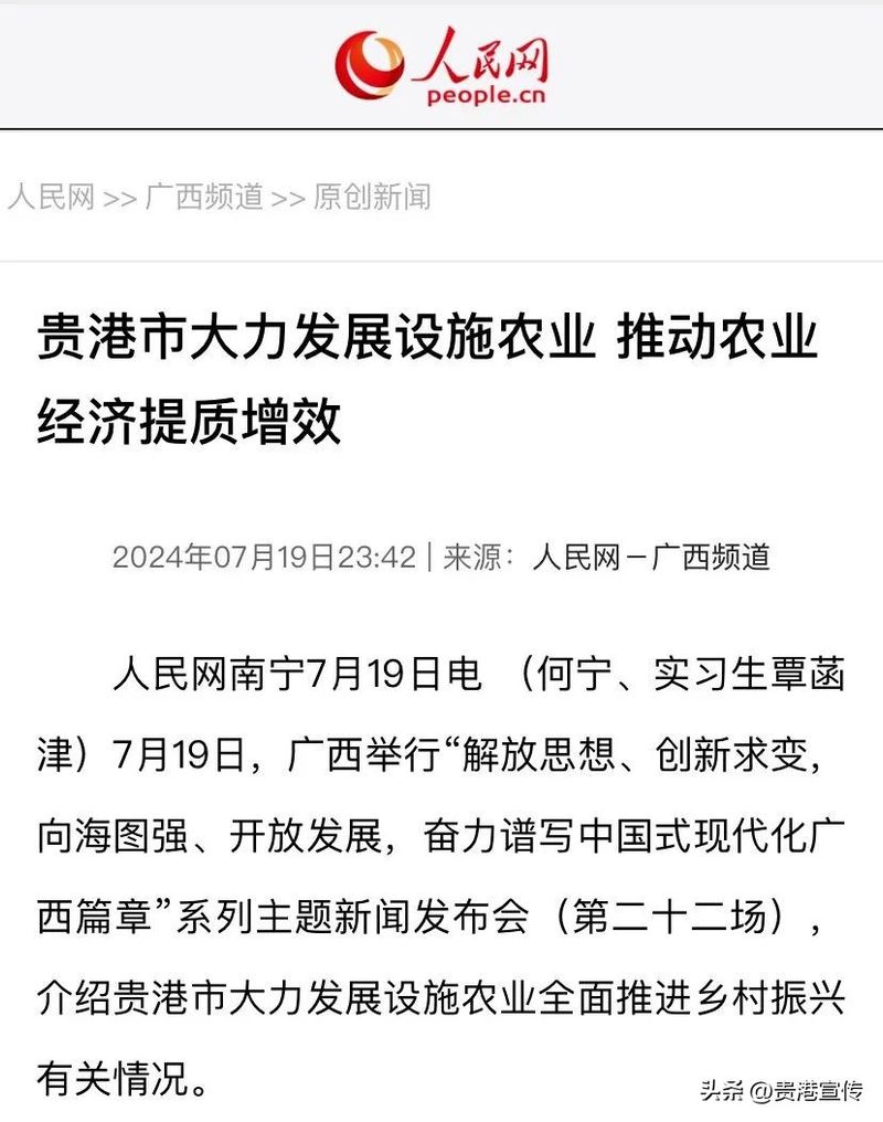 贵港电视台新闻综合