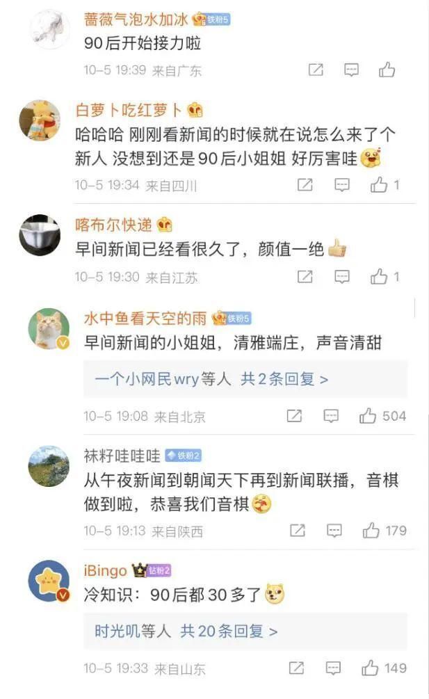 中国新闻频道13主播