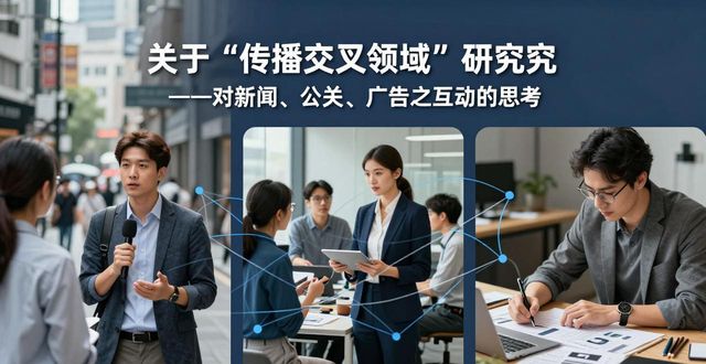 新闻公关广告之互动研究:对传播交叉领域的学理审视