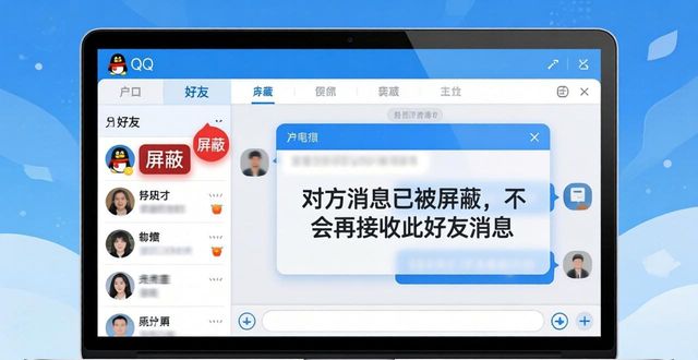 关联qq看不到对方消息