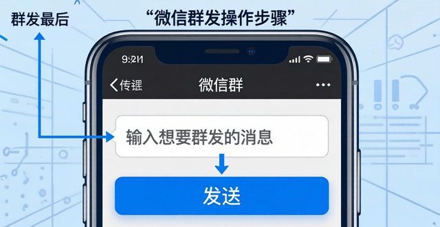 怎样微信群发消息