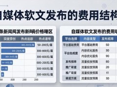 今日头条新闻网发布新闻稿的价格 自媒体软文发布的费用