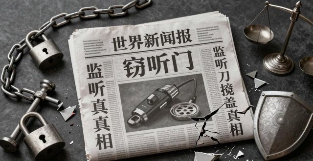 从英国世界新闻报停刊看西方新闻自由