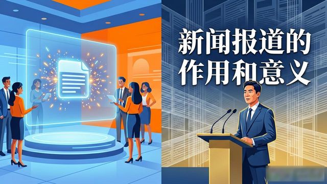 新闻报道的作用