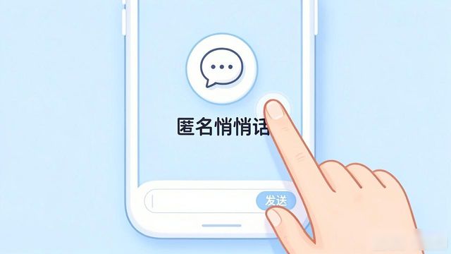 qq好友匿名消息怎么发