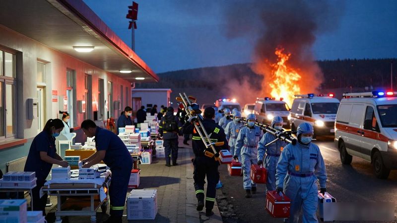 大兴安岭火灾 新闻通讯