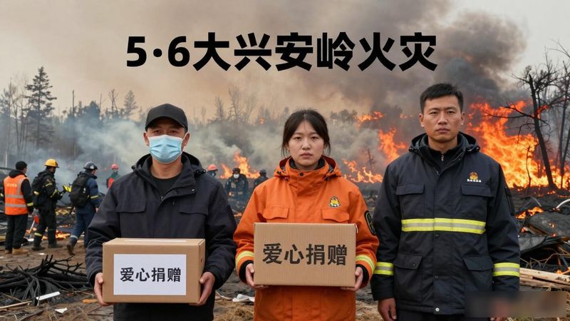 大兴安岭火灾 新闻通讯