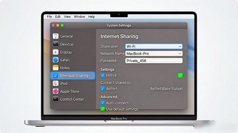 mac 分享热点