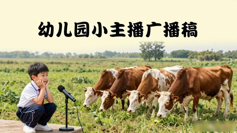幼儿园新闻小主播内容