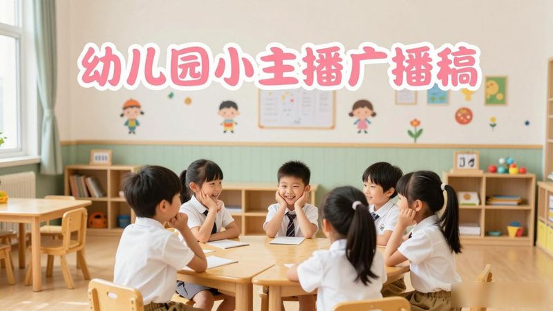 幼儿园新闻小主播内容