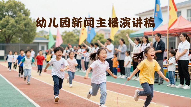 幼儿园新闻小主播内容
