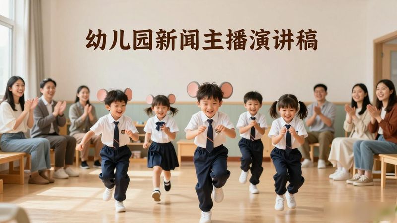 幼儿园新闻小主播内容