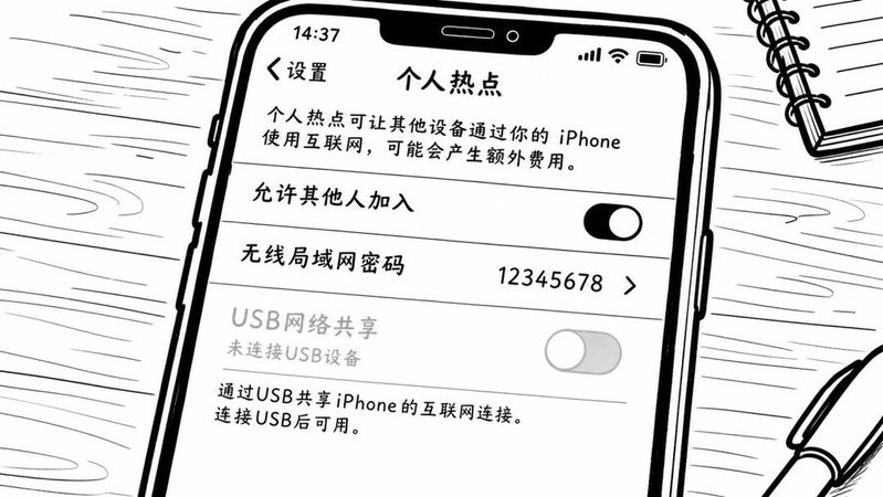 usb分享热点