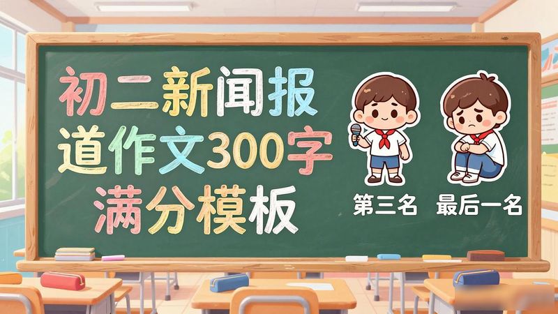 新闻报道作文300字