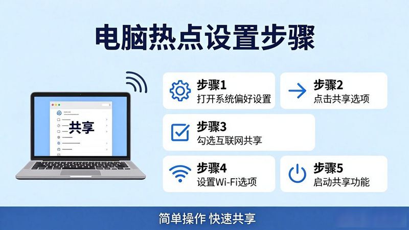 电脑怎么设置热点