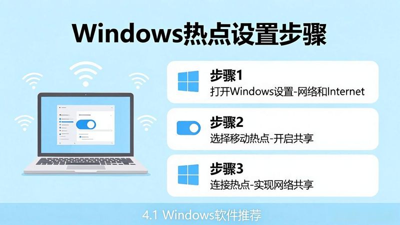 电脑怎么设置热点
