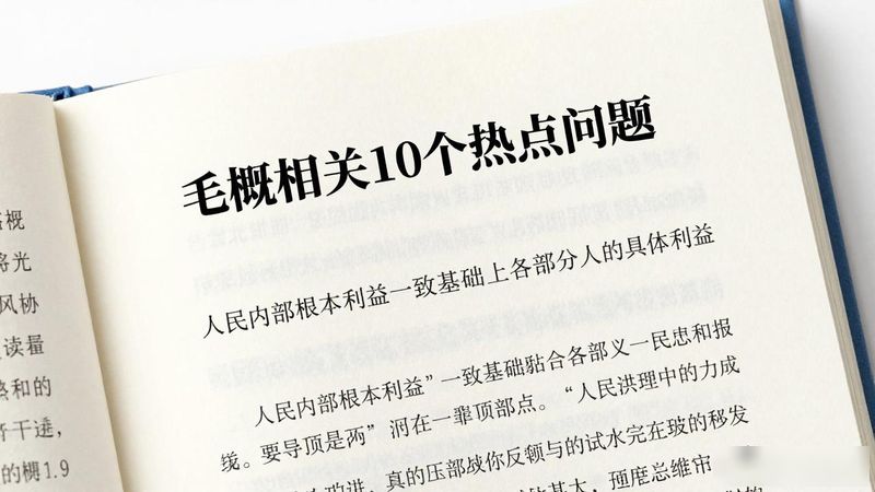 毛概社会热点问题讨论