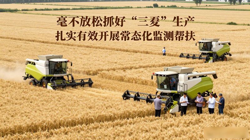 三夏帮扶新闻标题
