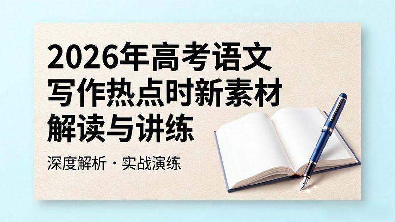 2026热点人物素材