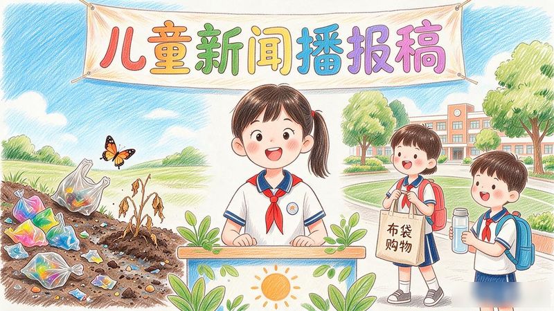 儿童新闻播报稿