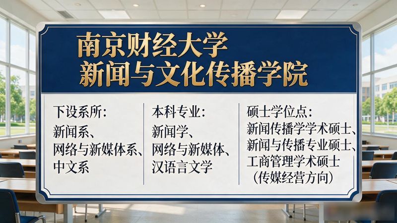 南京财经大学新闻学院