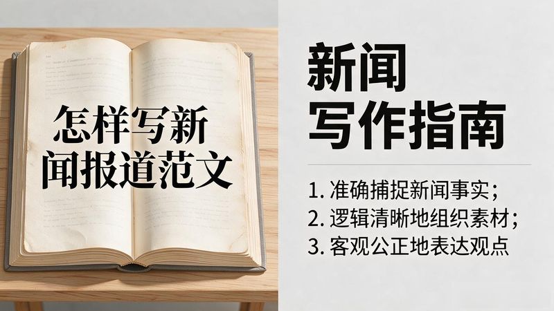 新闻报道怎么写