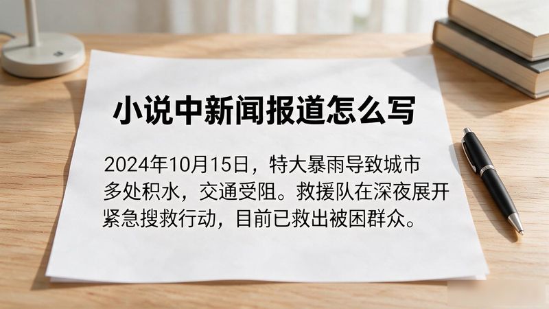 新闻报道怎么写