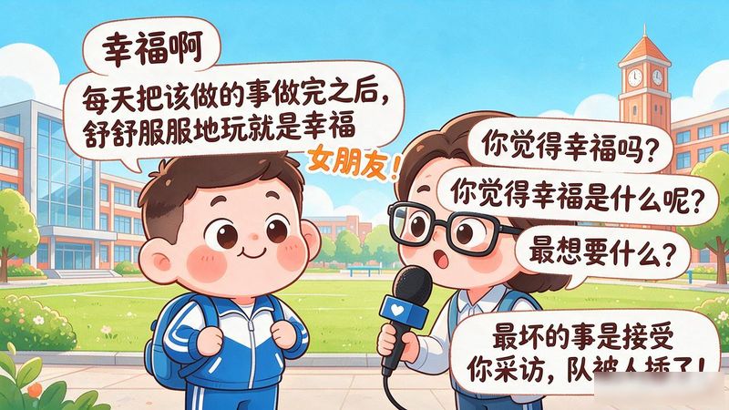 新闻联播你幸福吗
