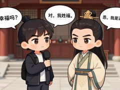 网友恶搞央视版"幸福吗" 尔康：我姓福是满族