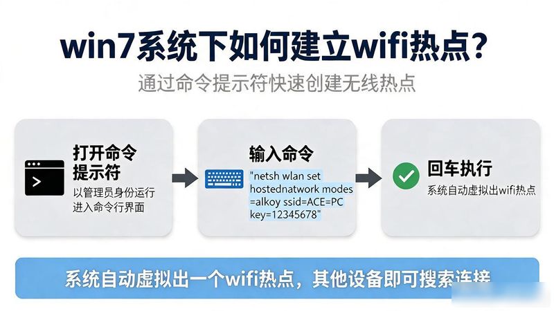 win7 wifi热点 bat