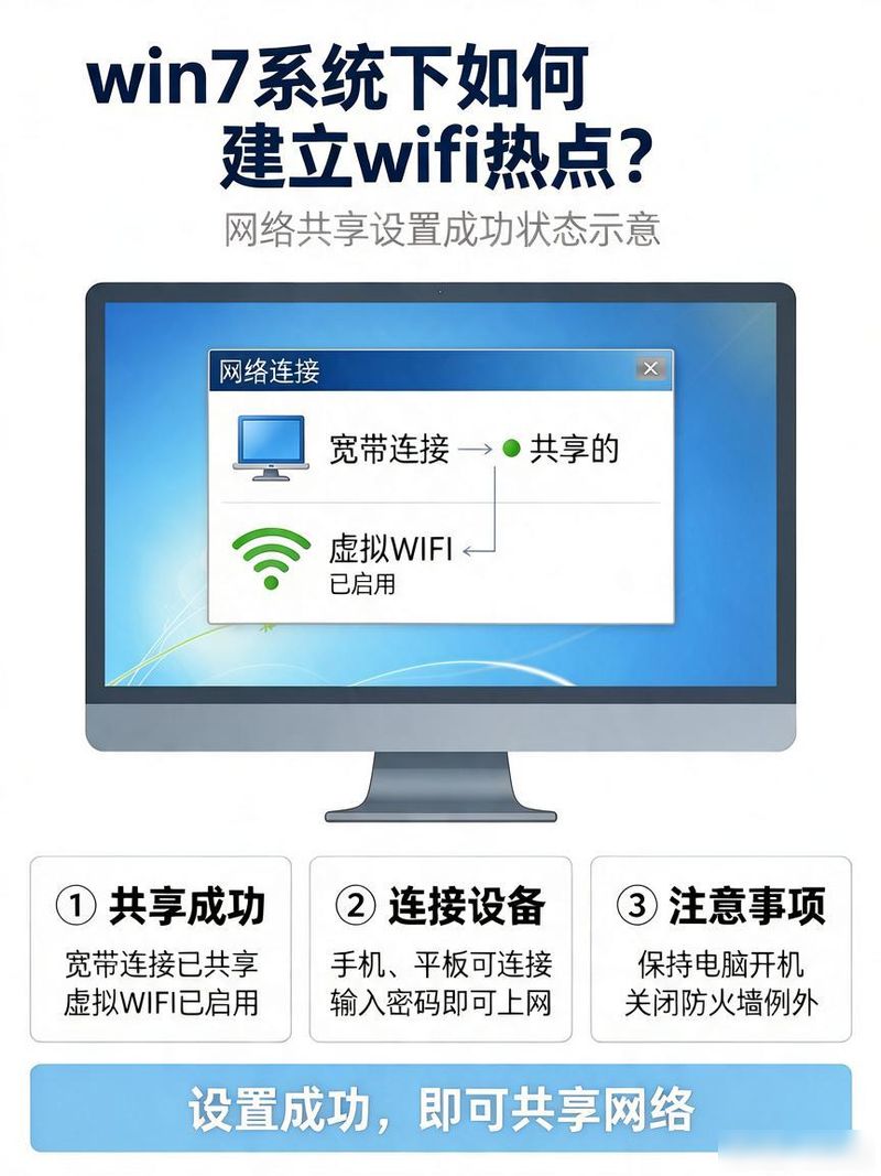 win7 wifi热点 bat