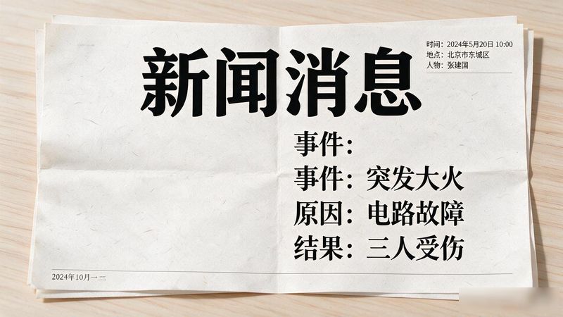 新闻传播的定义