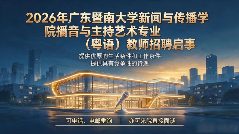 新闻专业招聘