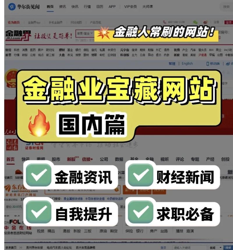金融人常用的资讯平台