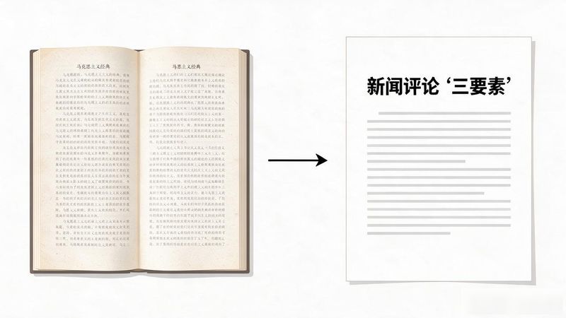新闻评论性文章的四要素