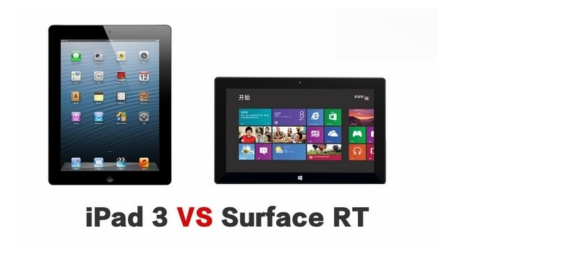 Surface RT与新iPad,到底谁的显示效果更好 Surface RT与新iPad,到底谁的显示效果更好