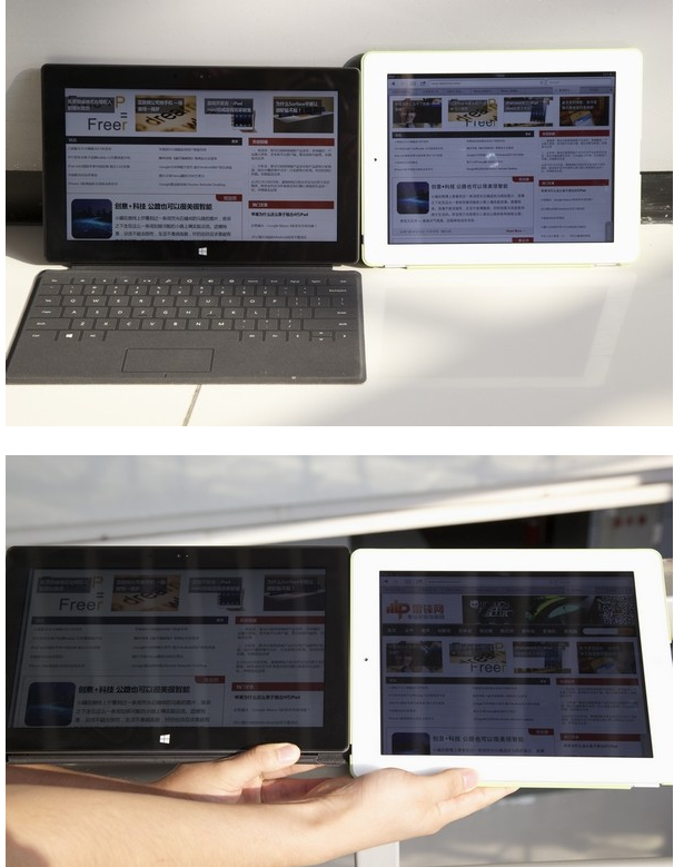Surface RT与新iPad,到底谁的显示效果更好 Surface RT与新iPad,到底谁的显示效果更好