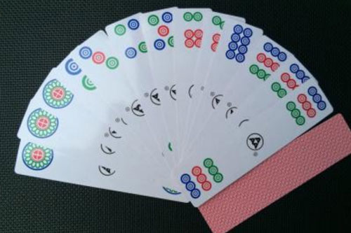 纸牌麻将怎么打(图1) 麻将的基本打法和规则_打麻将玩法_麻将打法攻略