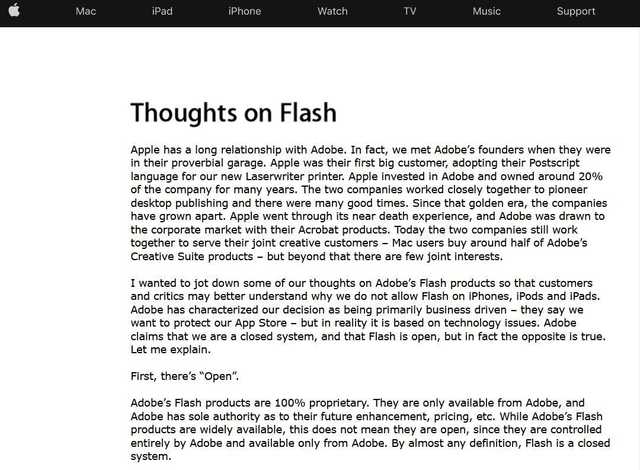 从装机必备到万众掀起 Flash是如何跌下神坛的(图7) 广告flash动画_动画广告视频_动画广告制作