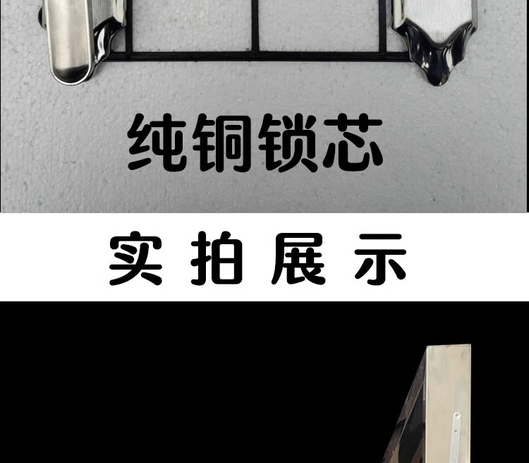 304加厚不锈钢门单门防盗入户门平框门进户门出租房门工程门定制(图11)