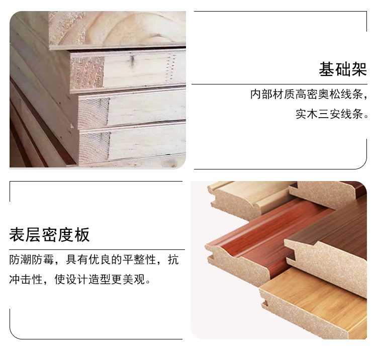 特价木门工厂直销强化门家用卧室门套装门生态门免漆门定制烤漆门(图12)